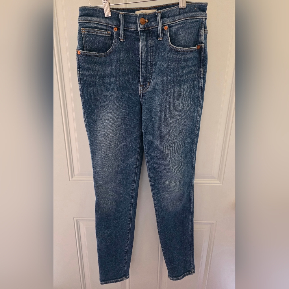 Madewell High Rise Skinny Blue Jeans Size 27